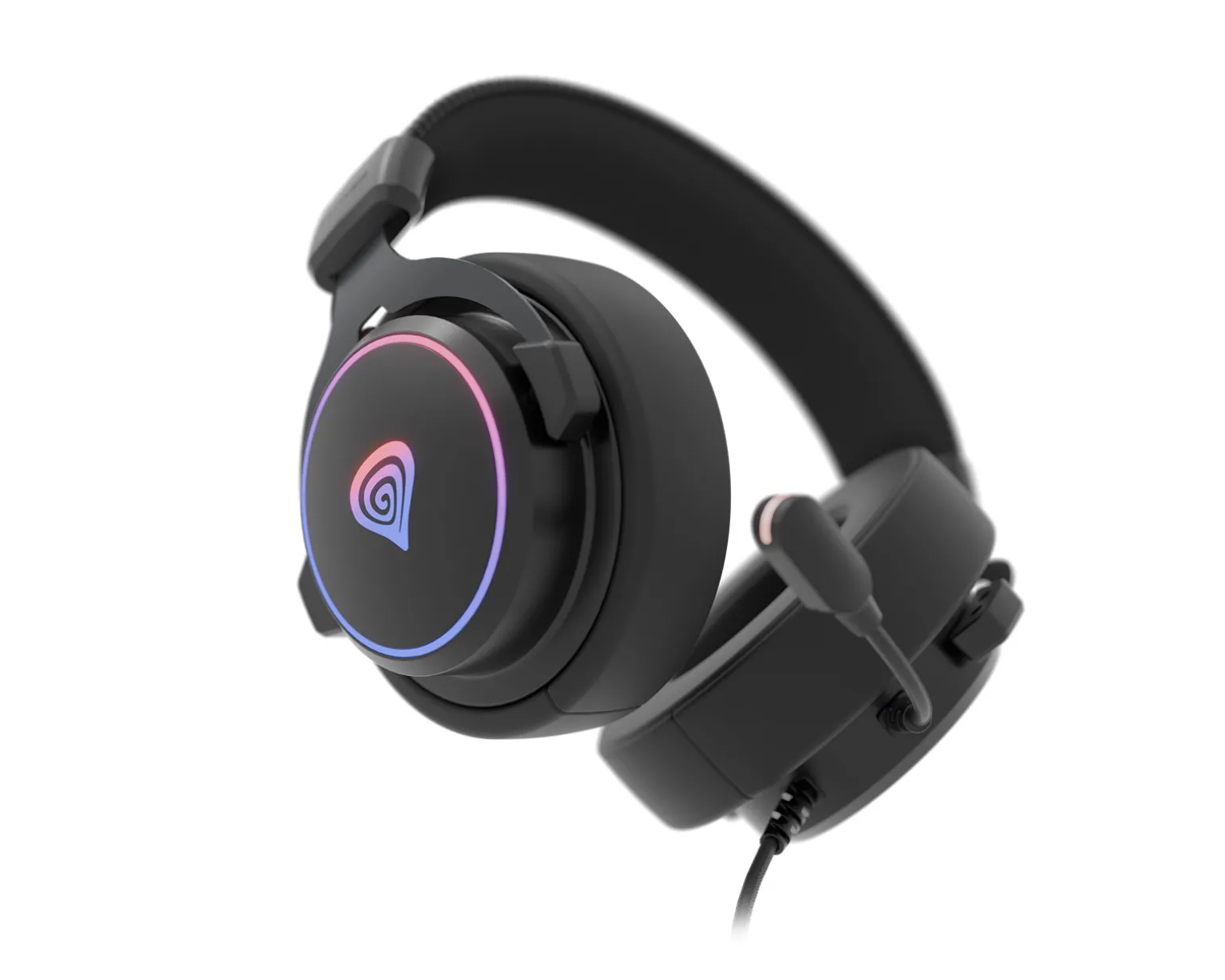 Neon 764 USB Gaming Headset RGB - Black