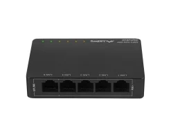 Network Switch 5-ports 1000 Mbps (POE Extender, 30W/Port, Max 60W)