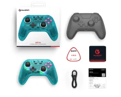 Nova HD Rumble Wireless Controller for Nintendo Switch - Neon Teal