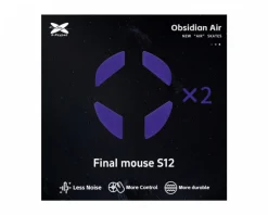 Obsidian Air Mouse Skates for Final Mouse S12