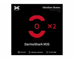 Obsidian Mouse Skates for DarmoShark M3S