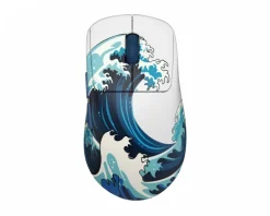 OGM Pro V2 8K Wireless Gaming Mouse - Kanagawa Wave