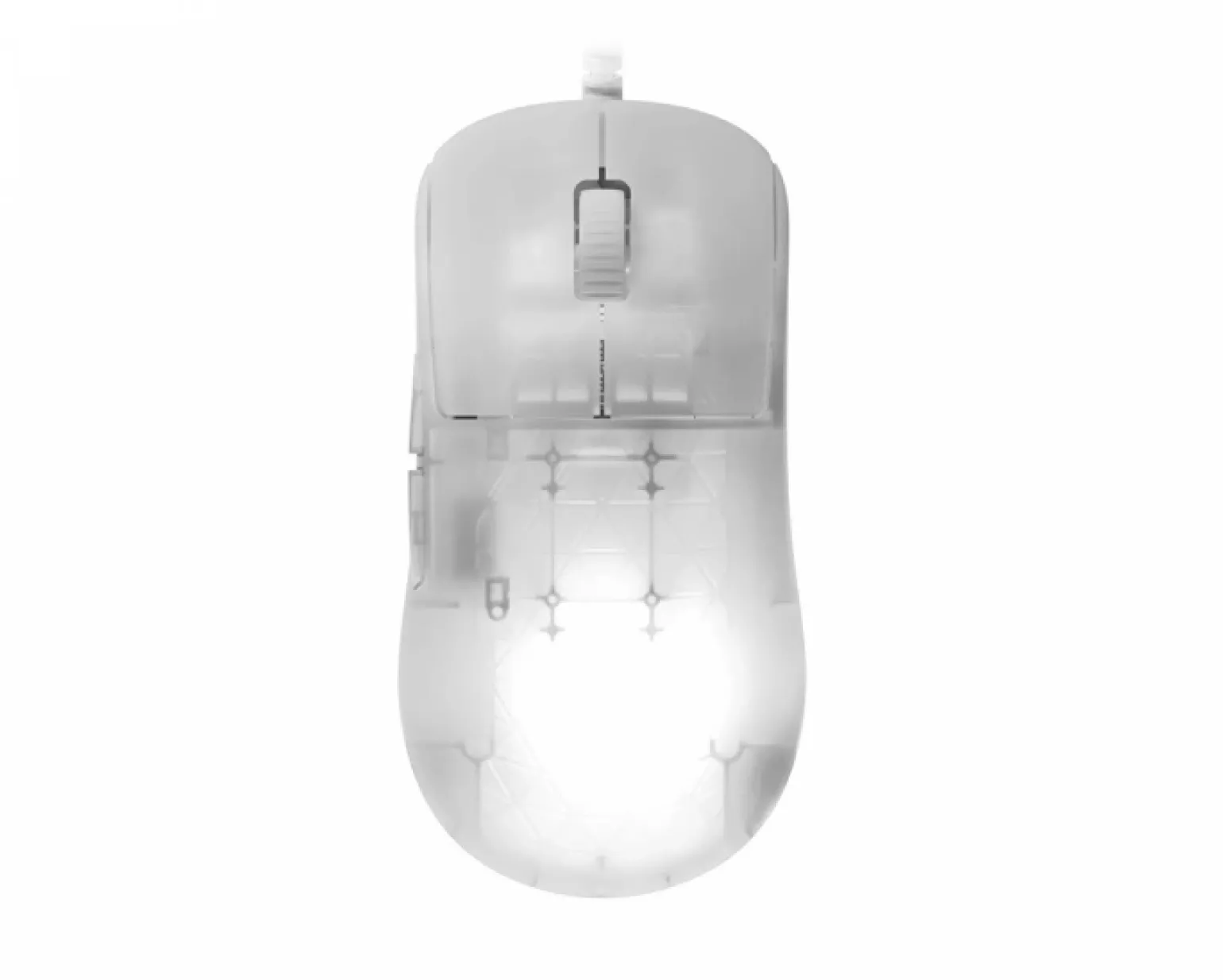 OP1 RGB Wired Gaming Mouse - White Frost