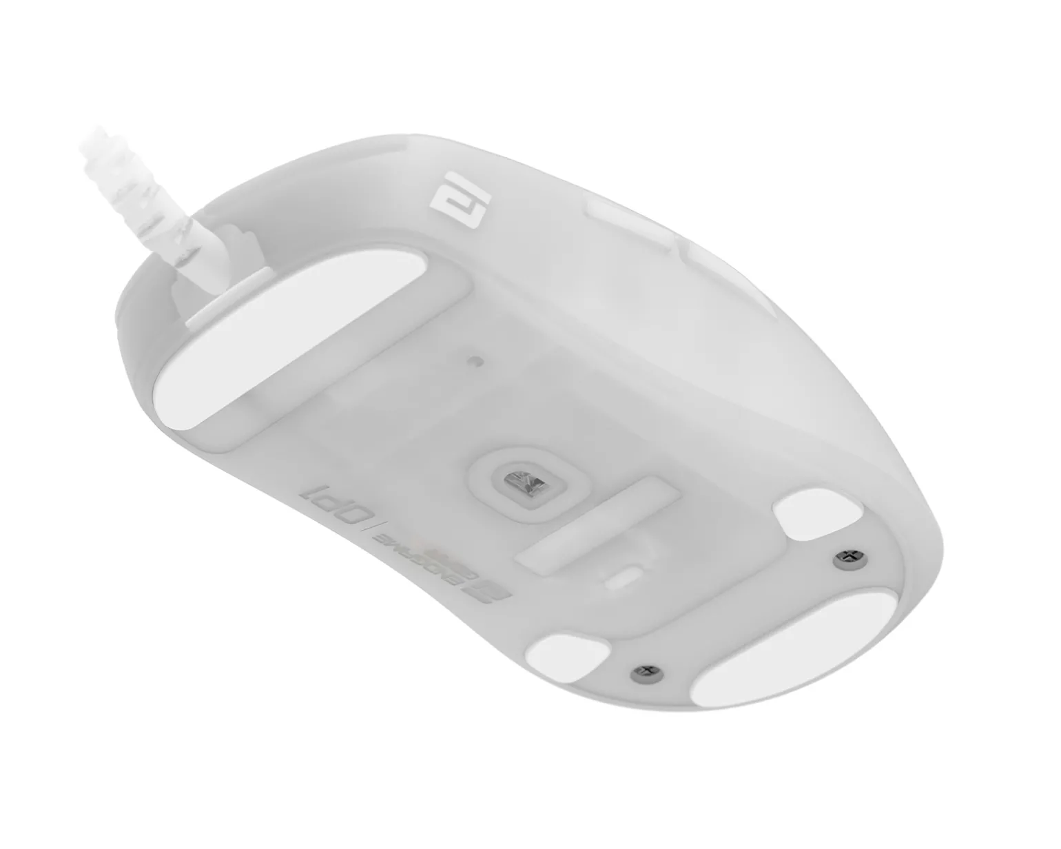 OP1 RGB Wired Gaming Mouse - White Frost