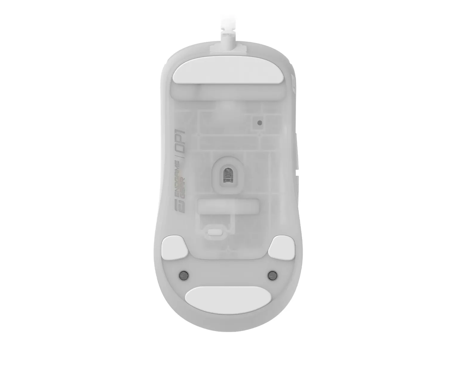 OP1 RGB Wired Gaming Mouse - White Frost