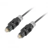 Optical Cable 1 Meter (Toslink till Toslink) Black