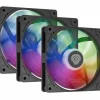 Oxal 120 ARGB 3-Pack - 120mm Fan - Black