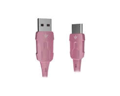 Paracord USB-C Cable - Pink