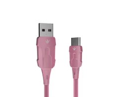Paracord USB-C Cable - Pink