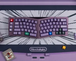 PBTfans Atomic Purple - Deskmat 2XL GBC