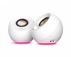 Pebble Pro - 2.0 USB-C Speakers with Bluetooth 5.3 - White