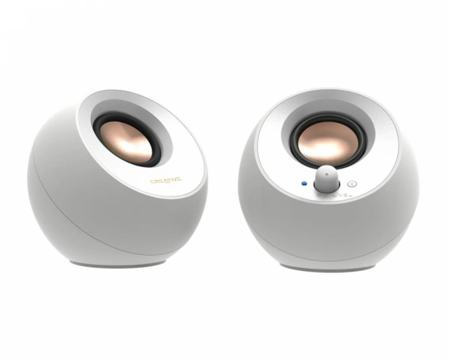 Pebble V3 - 2.0 Speaker - White