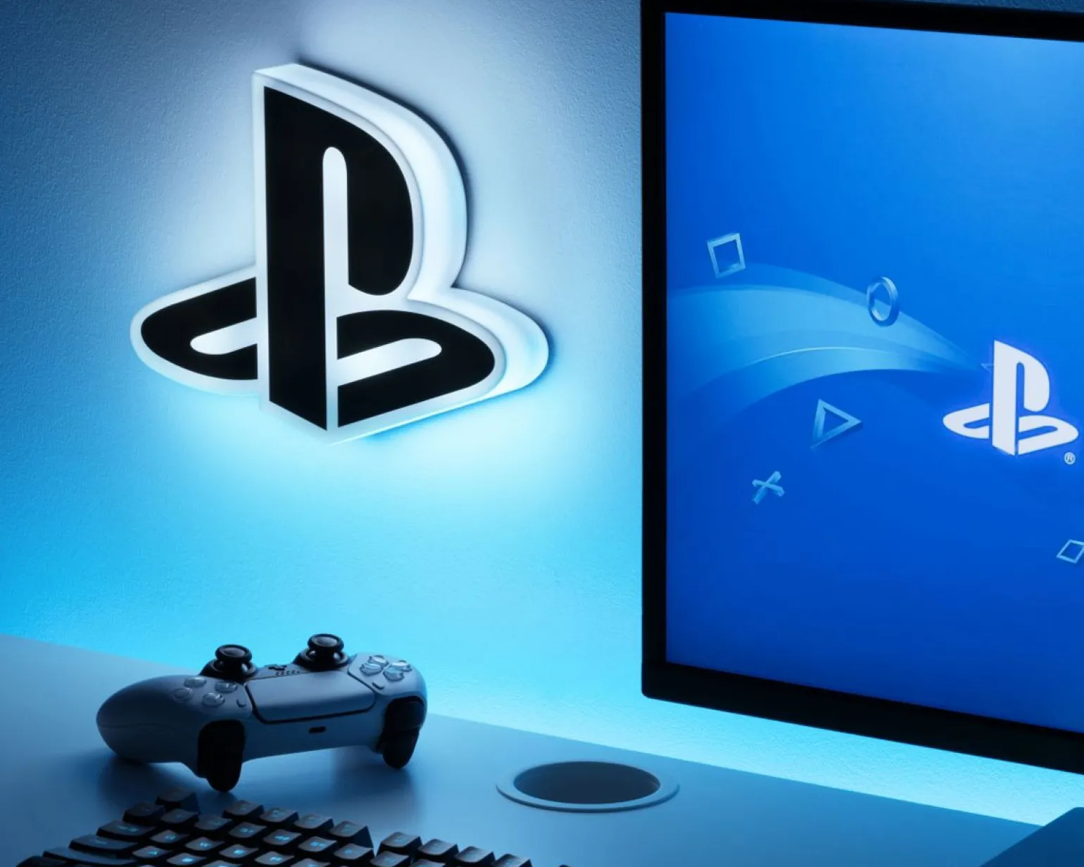Playstation Logo Light - Playstation Lamp