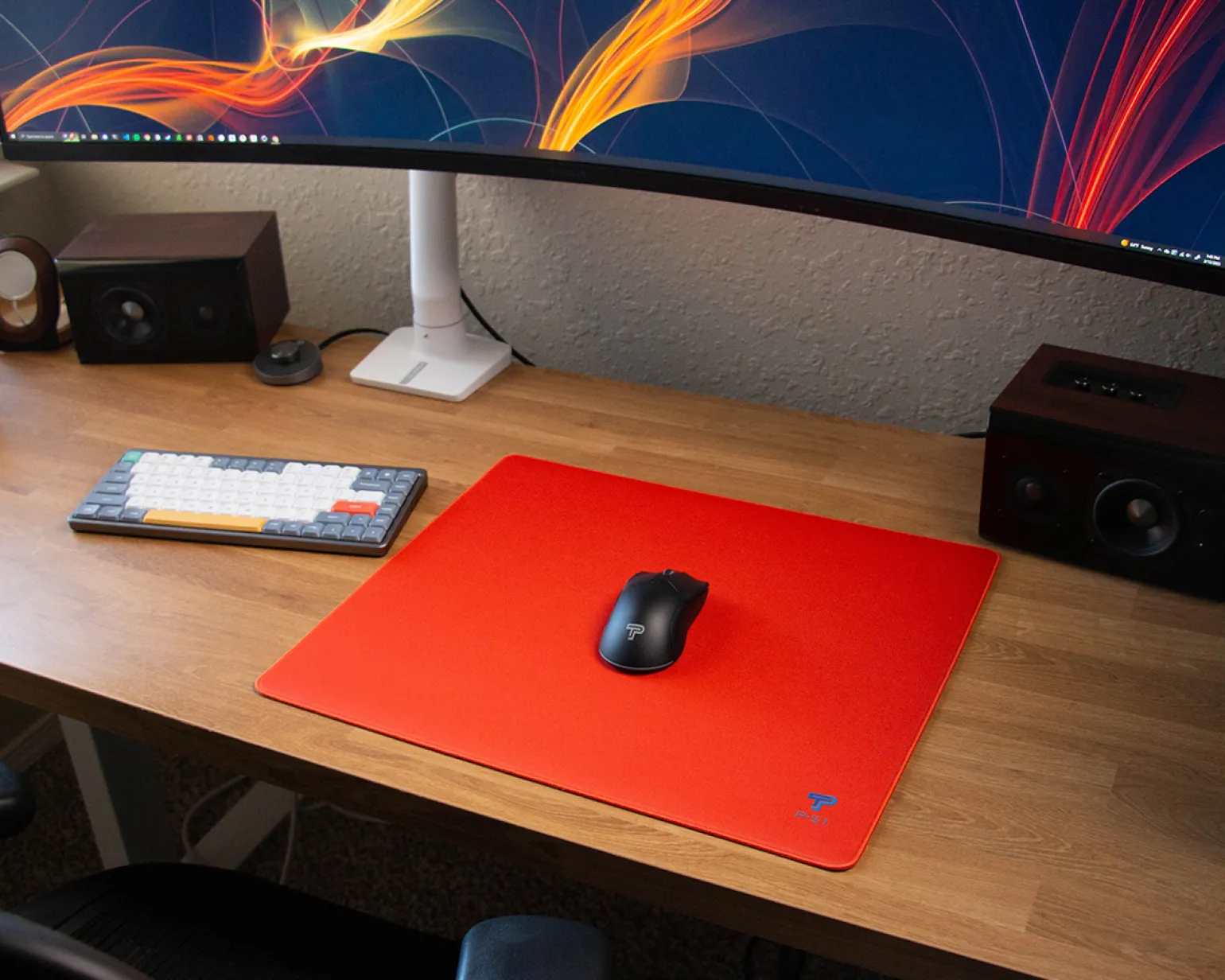 P-51 Mustang Gaming Mousepad - Orange