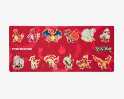 Pokémon Gaming Mousepad - Fire Type - XL
