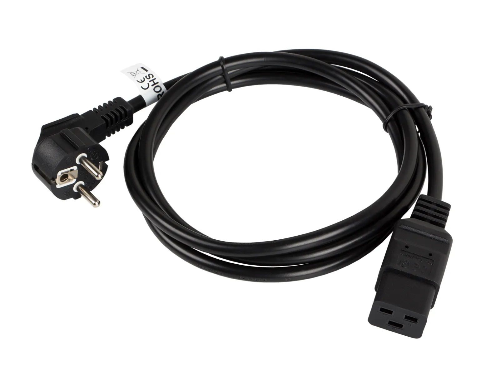 Power Cable C19 (1.8 meter) Black