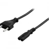 Power cable 5m Black