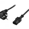 Power cable 2m Black
