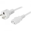 Power cable 0,5m White