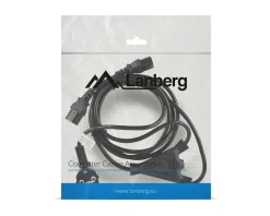 Power Cable Split 2x C13 (2 meter) Black