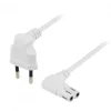 Power cable White 2m