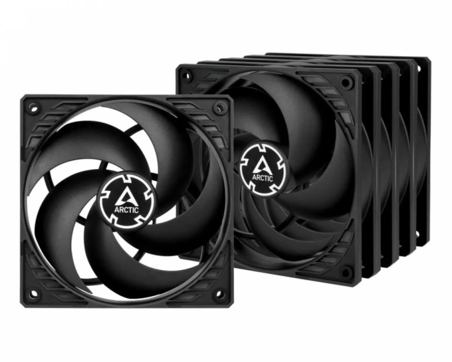 P12 PWM 120mm Fan 5-Pack - Black