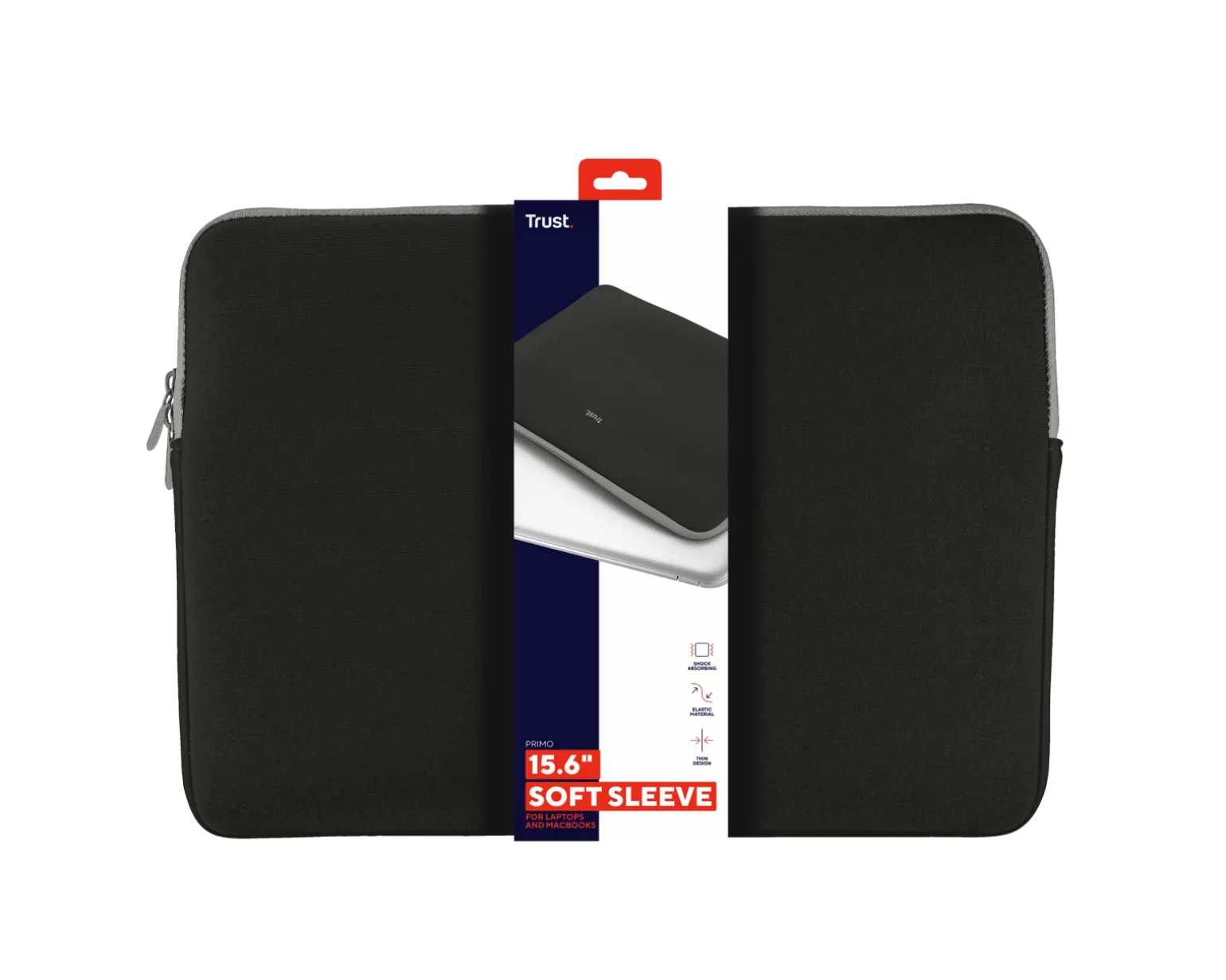 Primo Soft Sleeve 13.3″ Laptops - Black