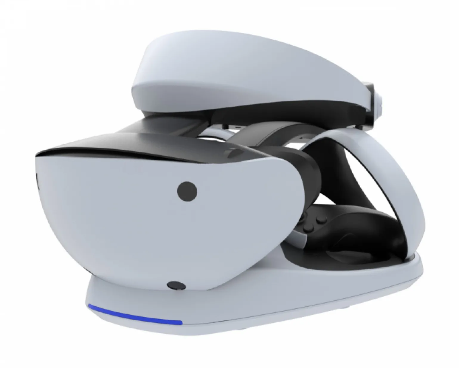 PSVR2 Charging Station and Stand for Headsets and Controllers