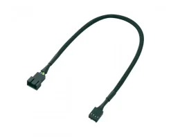PWM Fan Extension Cable 30cm - Black