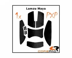 PXP Grips for Lamzu Maya - White