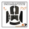 PXP Grips for Logitech G Pro X Superlight 2 - Black