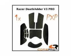 PXP Grips for Razer DeathAdder V3 Pro - Black