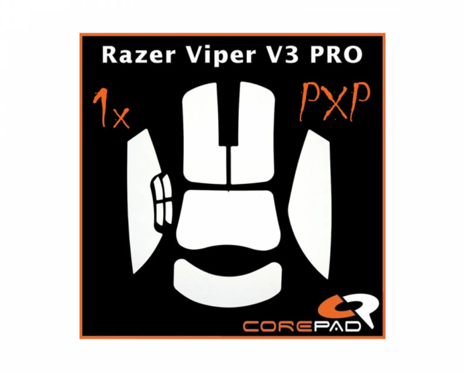 PXP Grips for Razer Viper V3 Pro - White