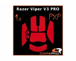 PXP Grips for Razer Viper V3 Pro - Red