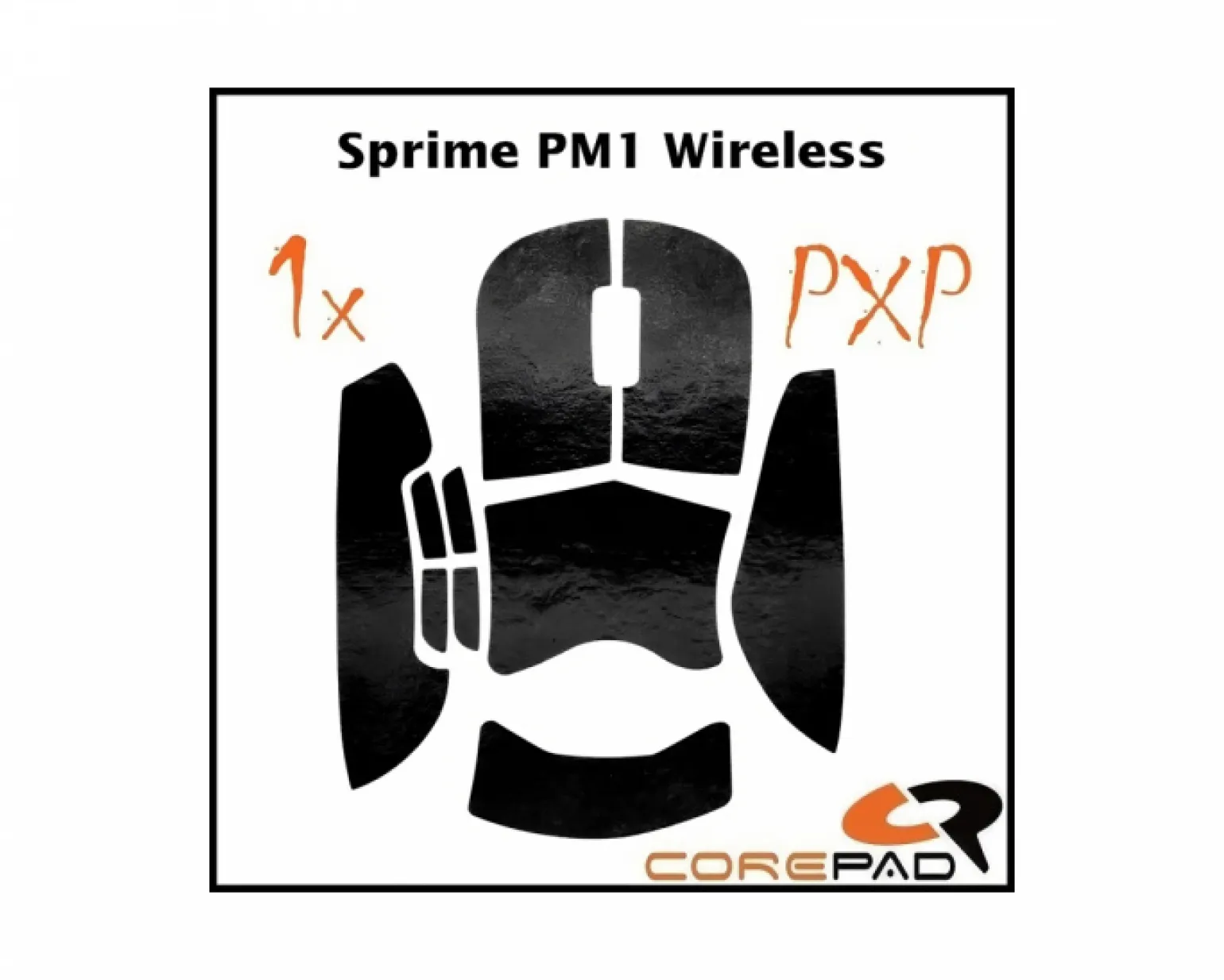 PXP Grips for Sprime PM1 - Black