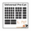 PXP Universal Pre-Cut Grips for Keyboard & Mouse - Black
