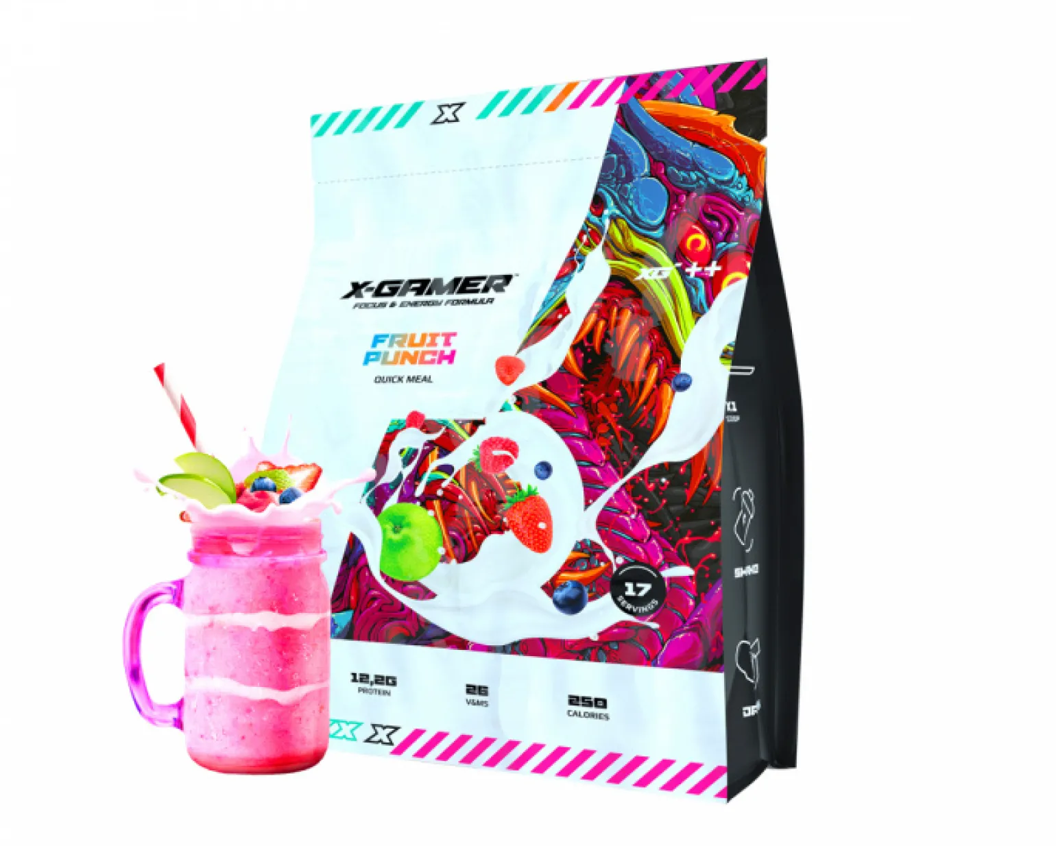 Quick Meal Fruit Punch - (17 Servings / 1190g)