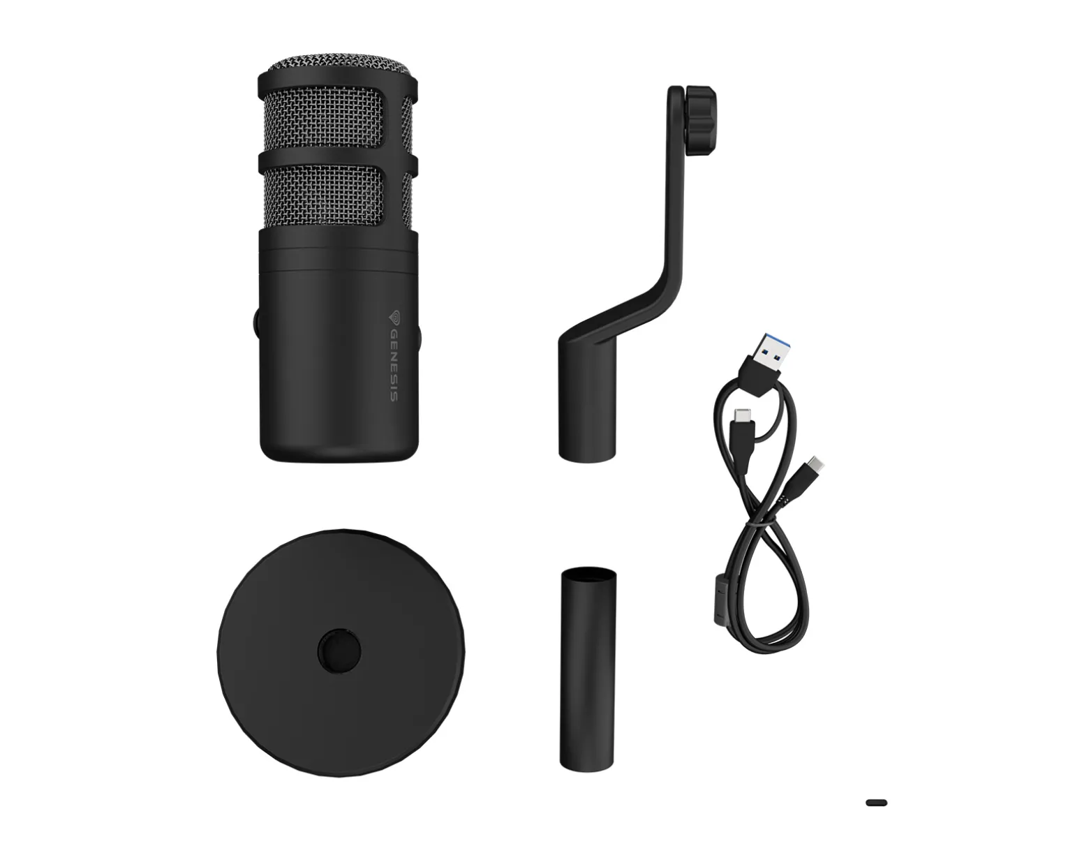 Radium 350D Dynamic Microphone - Black