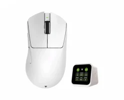 Rapid Sync 8K Dongle + Terra Pro Wireless Gaming Mouse - White