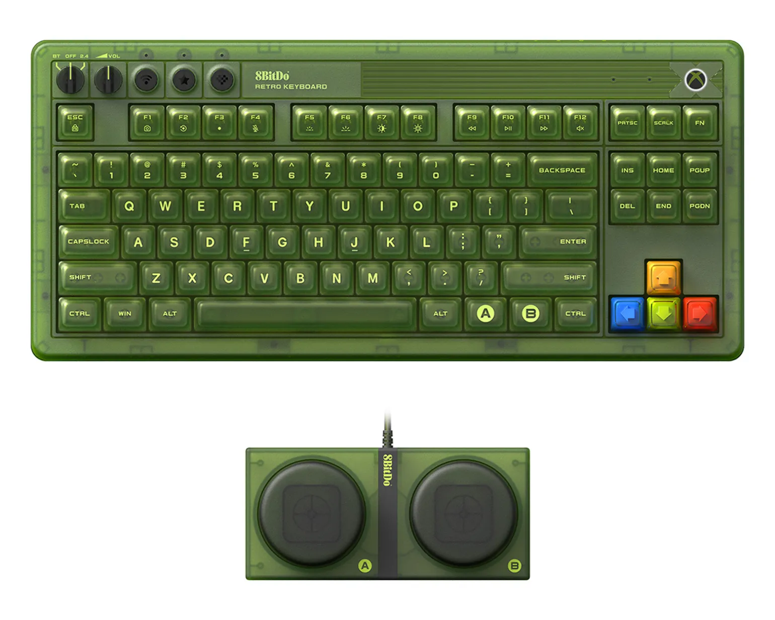 Retro 87 Mechanical Keyboard - ANSI - Xbox Edition