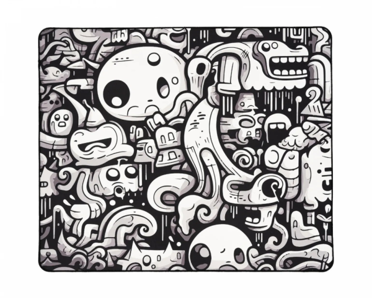 Rizz - Gaming Mousepad - L - Soft - Doodles - NachoCustomz Edition