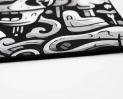 Rizz - Gaming Mousepad - L - Soft - Doodles - NachoCustomz Edition