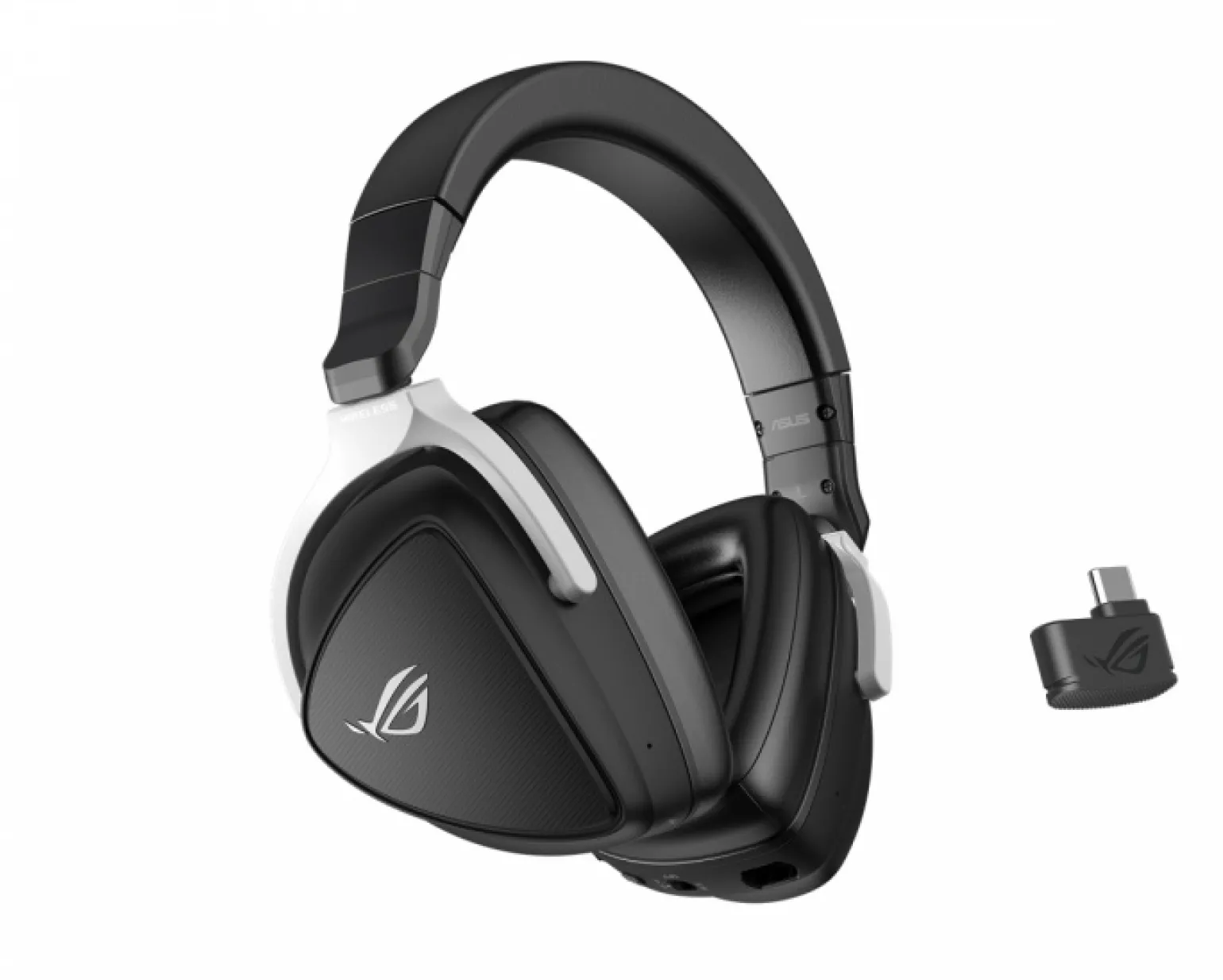ROG Delta S Wireless Gaming Headset (PC/PS5/Switch) - Black/White