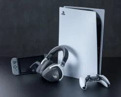 ROG Delta S Wireless Gaming Headset (PC/PS5/Switch) - Black/White