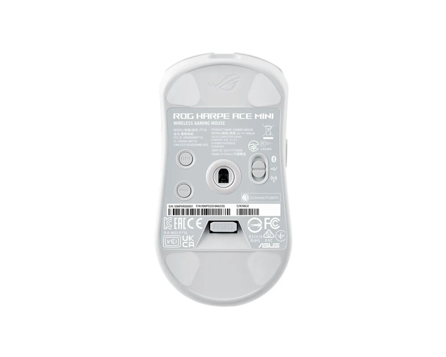 ROG Harpe Ace Mini - Wireless Gaming Mouse - White