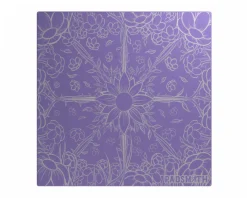 Rosa Lavender Glass Mousepad - SQ - Balanced V2