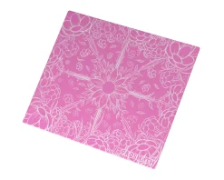 Rosa Pink Glass Mousepad - Balanced V2