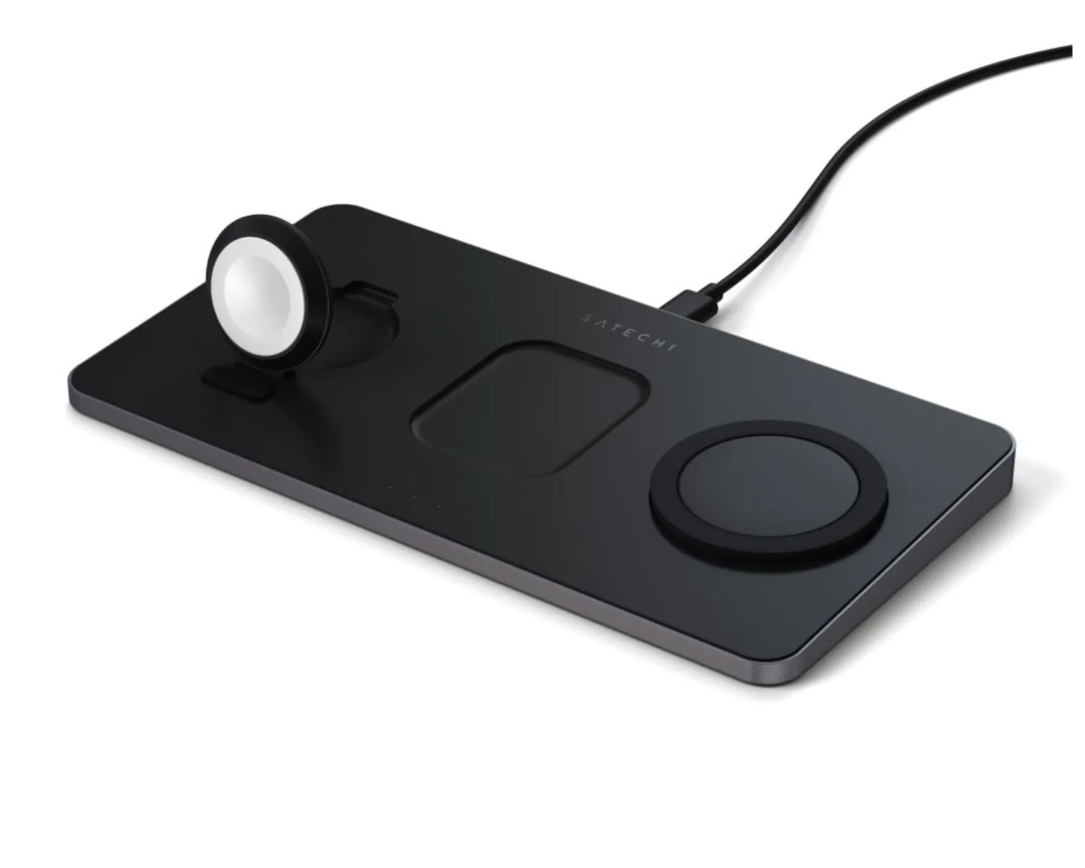 Satechi Trio QI Wireless Charging Pad - Space Gray