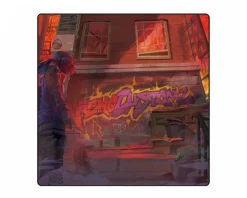 Saturn Gaming Mousepad - NachoCustomz Graffiti - XL Square - Limited Edition