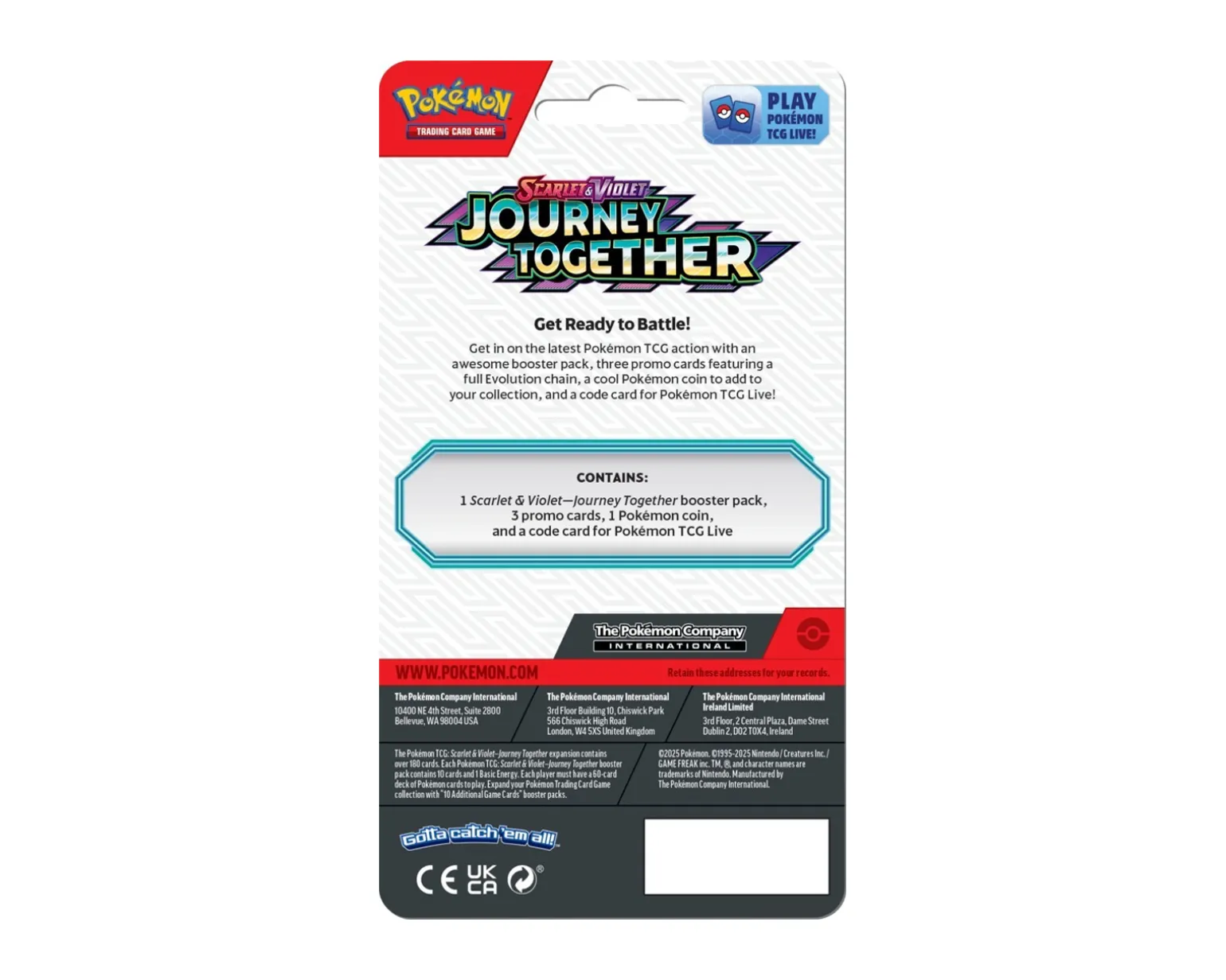 Scarlet & Violet 9: Journey Together Premium Checklane